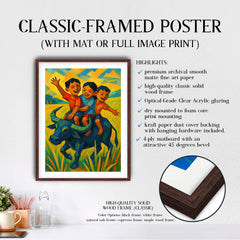 Carabao Joyride in the Fields