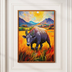 Tamaraw (Mindoro Dwarf Buffalo)